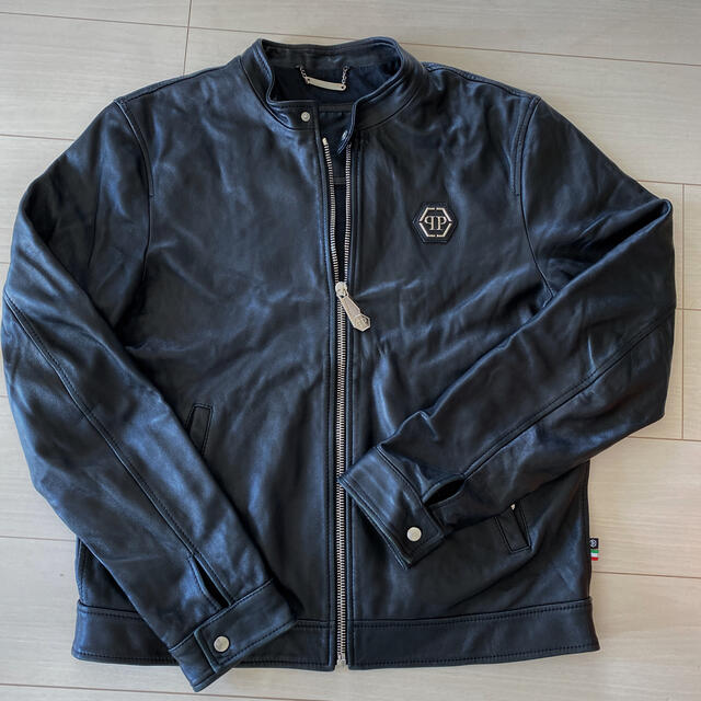 出産祝いなども豊富 PHILIPP レザージャケット 美品 PLEIN レザー