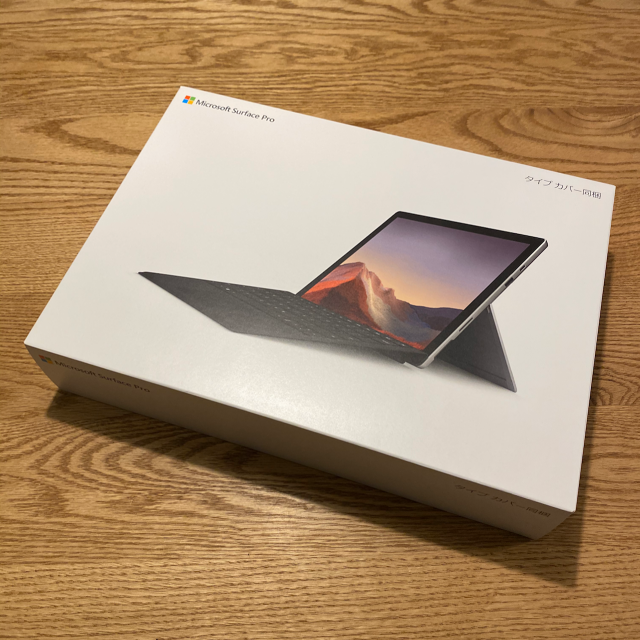 【ほぼ未使用】Surface Pro 7 タイプカバー付