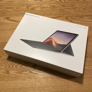 マイクロソフト(Microsoft)の【ほぼ未使用】Surface Pro 7 タイプカバー付(ノートPC)