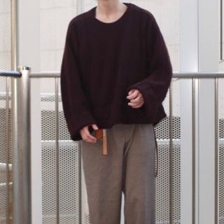 サンシー(SUNSEA)のyoke ALPACA WOOL CARDIGAN 7G ニット(ニット/セーター)