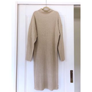 マウジー(moussy)の美品★ moussy ニットワンピース(ひざ丈ワンピース)