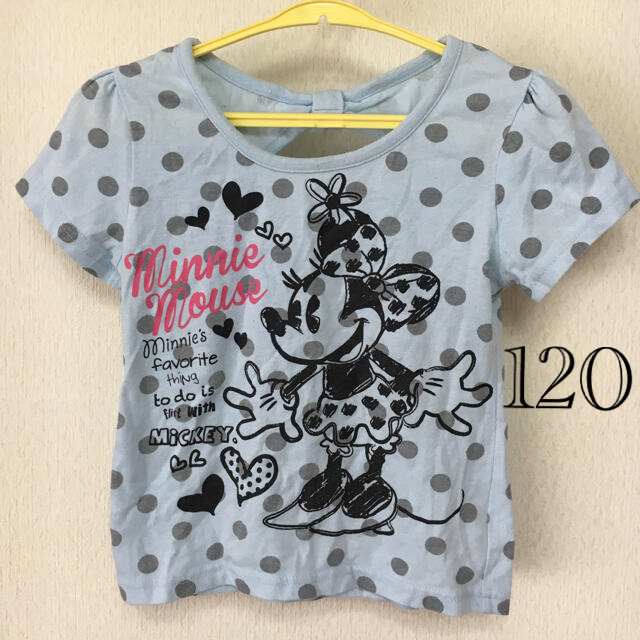 Disney(ディズニー)の【子供服（ディズニー】Tシャツ・120cm・女の子 キッズ/ベビー/マタニティのキッズ服女の子用(90cm~)(Tシャツ/カットソー)の商品写真