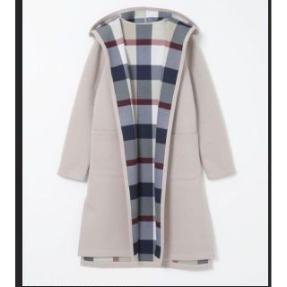 バーバリーブルーレーベル(BURBERRY BLUE LABEL)の新品未使用タグ付き ブルーレーベルクレストブリッジ コーディガン リバーシブル(その他)