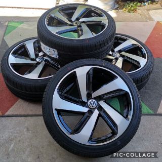 ワーゲン ゴルフ5 ゴルフ6 ゴルフ7 18インチタイヤとホイール付き225/4 ワーゲン ゴルフ5 ゴルフ6 ゴルフ7 18インチタイヤとホイール付き225/4