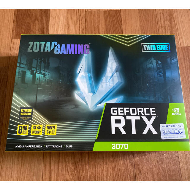 ZOTAC rtx3070 新品PCパーツ