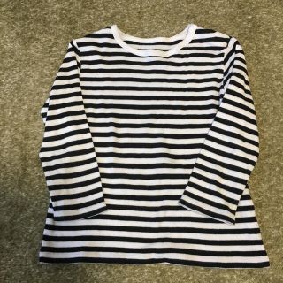 ユニクロ(UNIQLO)のボーダーカットソー　100(Tシャツ/カットソー)