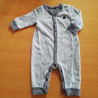 ベビーギャップ(babyGAP)のbaby GAP ロンパース　裏起毛　3-6months(ロンパース)