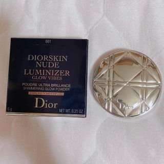 クリスチャンディオール(Christian Dior)のディオール ディオールスキン ミネラル ヌード ルミナイザー パウダー 001(フェイスパウダー)