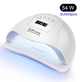 UV LEDライト レジン UV＋LED 54w ネイルドライヤー(ネイル用品)
