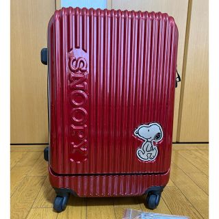 ピーナッツ(PEANUTS)のスヌーピー  スーツケース（ハード）　機内持込可能サイズ(スーツケース/キャリーバッグ)