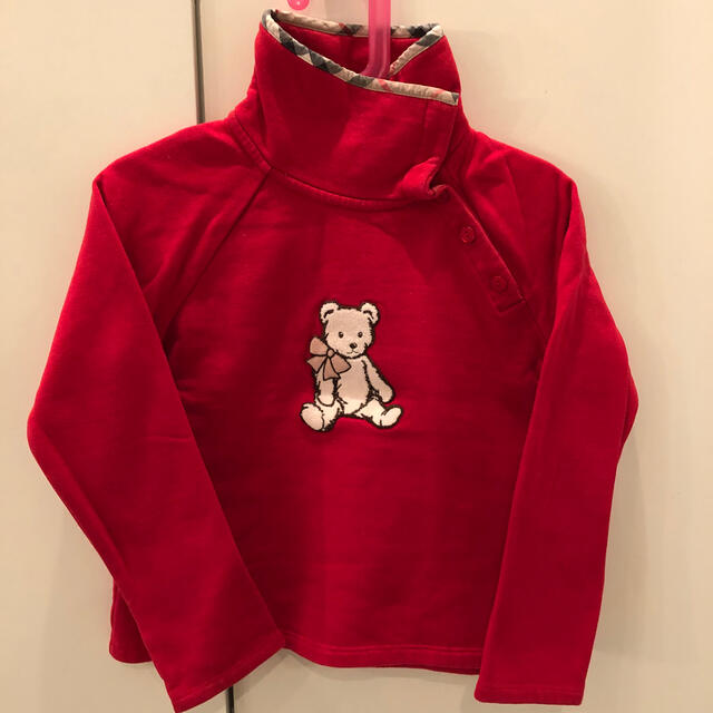 BURBERRY(バーバリー)のバーバリー　トレーナー　120 キッズ/ベビー/マタニティのキッズ服女の子用(90cm~)(Tシャツ/カットソー)の商品写真