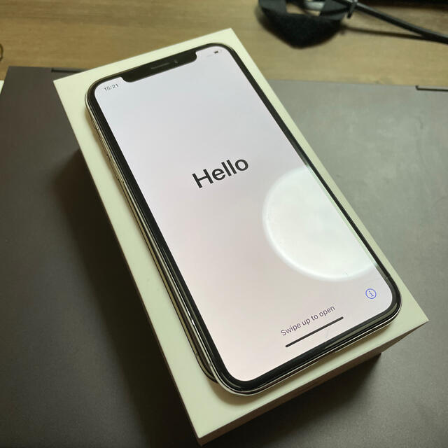 iPhonex silver  256GBスマートフォン/携帯電話