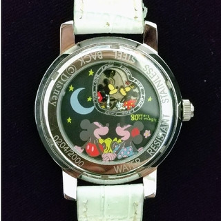 Disney - ディズニー特殊ギミック手巻き腕時計 ミッキー生誕80周年