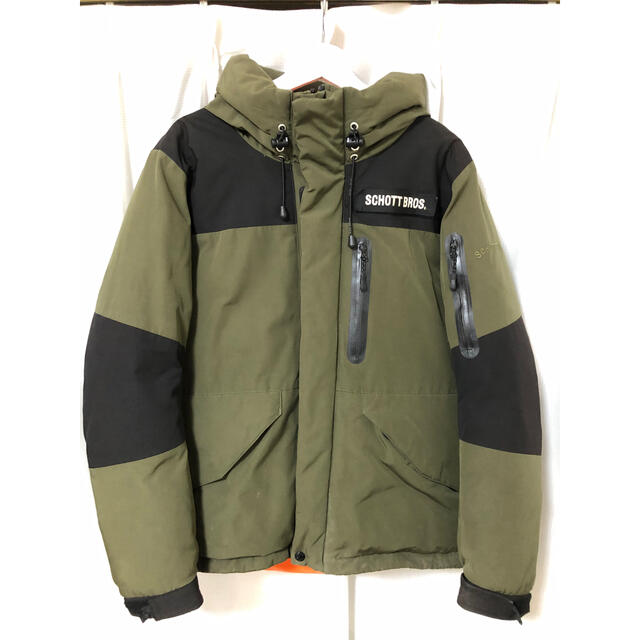 Schott  2TONE DOWN PARKA ダウンジャケット