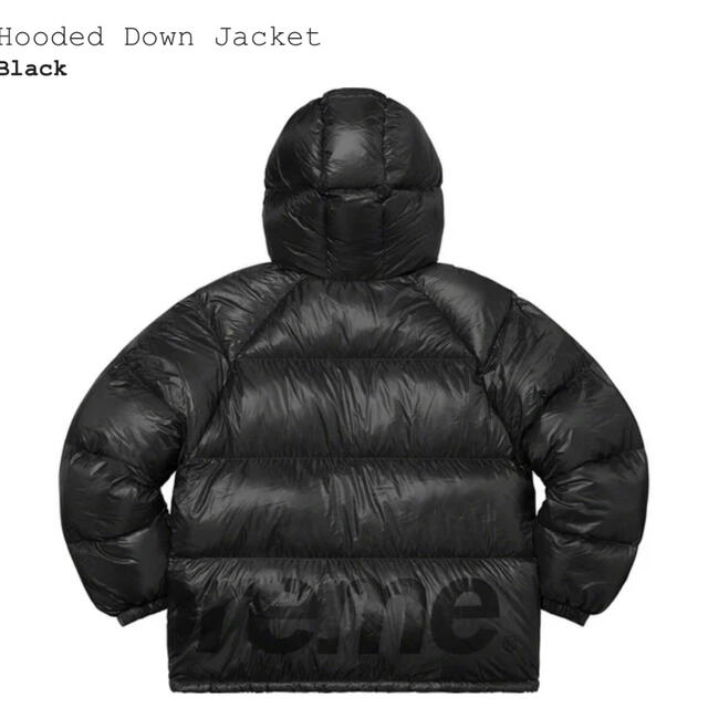 supreme  Hooded Down Jacket M 20fw 1