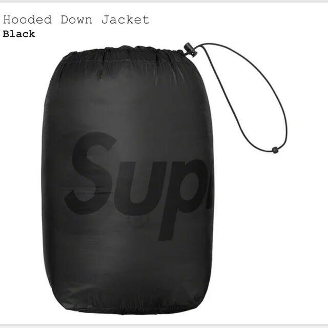 supreme Hooded Down Jacket M 20fw 2