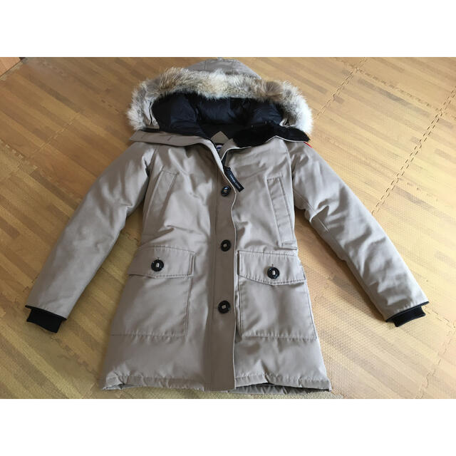 ダウンジャケット専用　カナダグース　ＢRＯＮＴＥ　PＡＲＫＡ　タン　ＸＳ