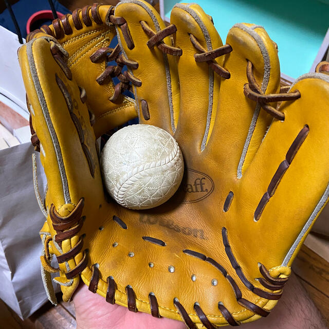 Wilson Staff(ウィルソンスタッフ)のウィルソン　軟式用　内野手 スポーツ/アウトドアの野球(グローブ)の商品写真