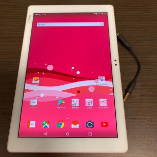 エルジーエレクトロニクス(LG Electronics)のQua tab PZ○10.1インチ防水/防塵○テレビ機能○テレビ用アンテナ付◎(タブレット)