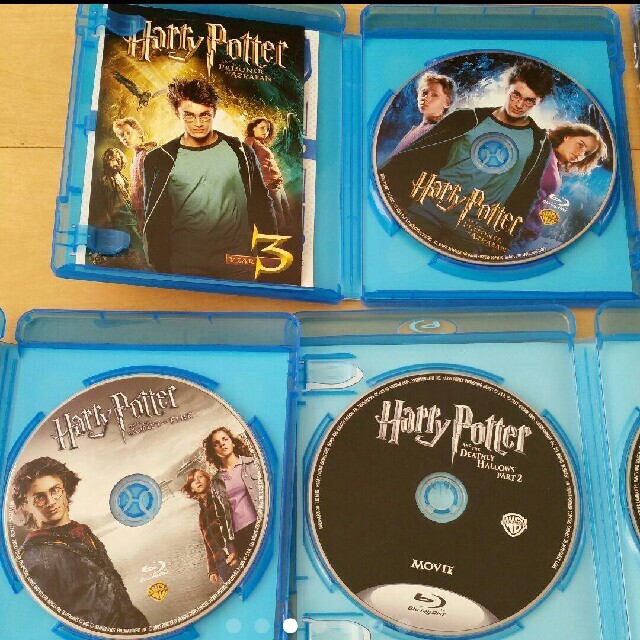 ハリーポッター ブルーレイ 4巻セット Blu-ray