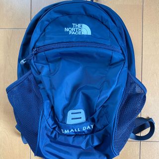 ザノースフェイス(THE NORTH FACE)のノースフェイス SMALL DAY キッズバック 紺色　ブルー(バッグパック/リュック)