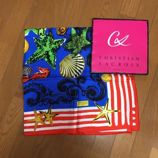 クリスチャンラクロワ(Christian Lacroix)の【新品】ラクロワ スカーフ(バンダナ/スカーフ)