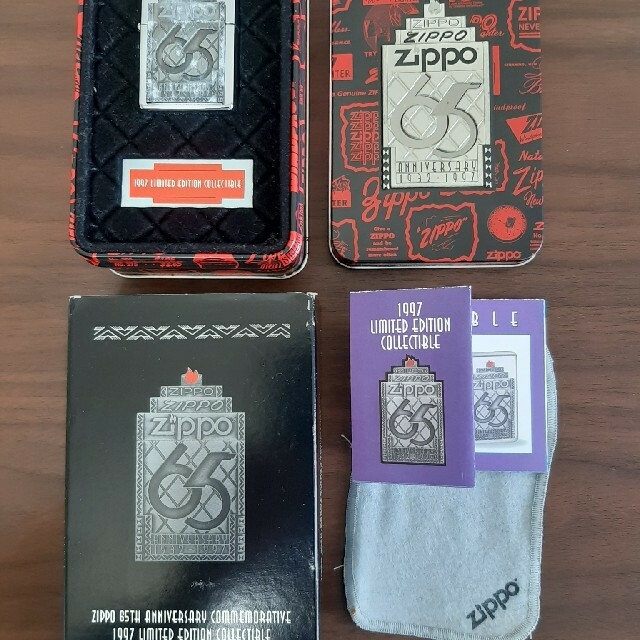 ZIPPO(ジッポー)の【新品未使用】Zippo 65TH ANNIVERSARY 限定ライター メンズのメンズ その他(その他)の商品写真