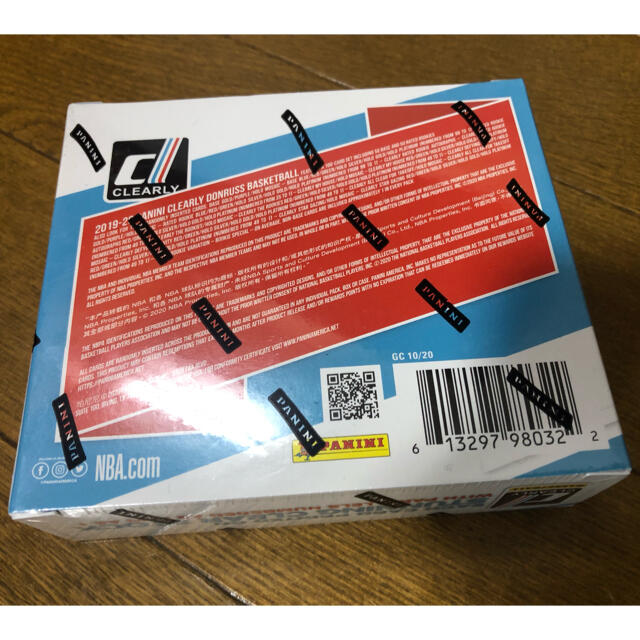 2019-20 NBAカード Clearly Donruss 1Box 未開封 1