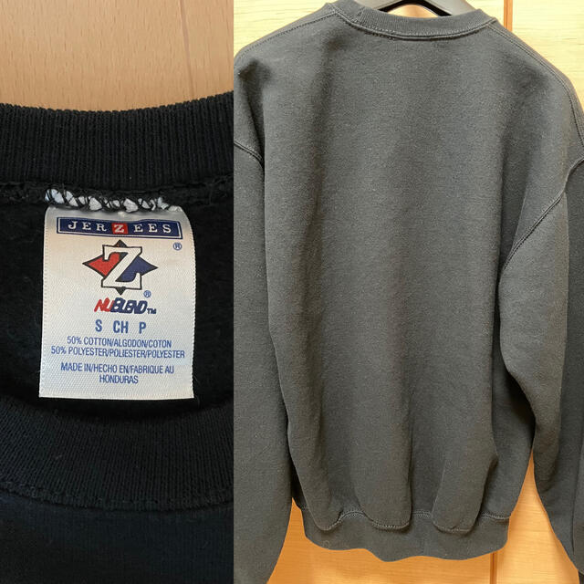 Champion(チャンピオン)の古着used JERZEES  ジャージーズ  スウェット黒 メンズのトップス(スウェット)の商品写真