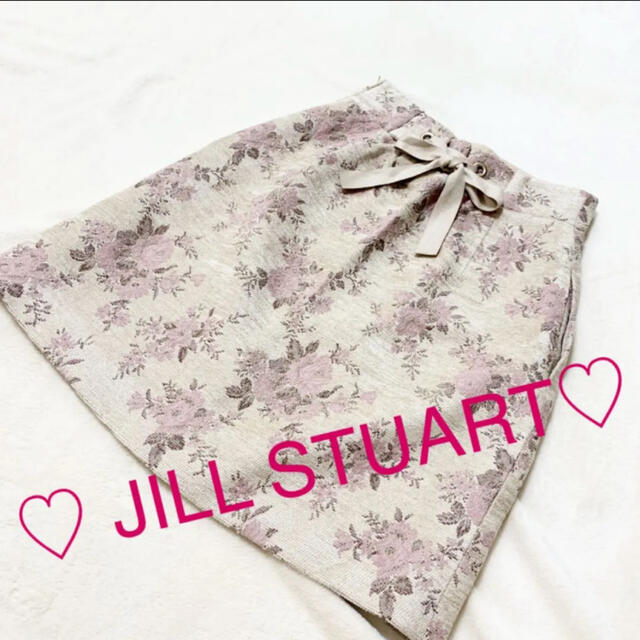 JILLSTUART(ジルスチュアート)のジャガード / 台形スカート レディースのスカート(ひざ丈スカート)の商品写真