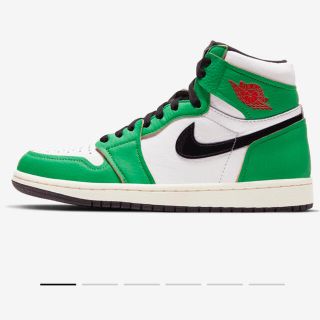 ナイキ(NIKE)のNIKE AJ1 HIGH OG W LUCKY GREEN 25.5cm(スニーカー)