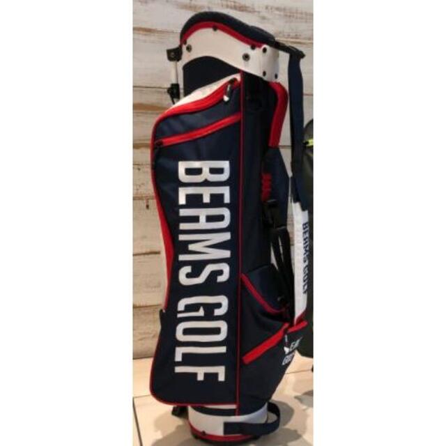 BEAMS(ビームス)のBEAMS GOLF / オリジナル スリムスタンド キャディバッグ トリコロー スポーツ/アウトドアのゴルフ(バッグ)の商品写真