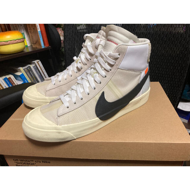 NIKE off-white the 10 blazer mid 29cm靴/シューズ