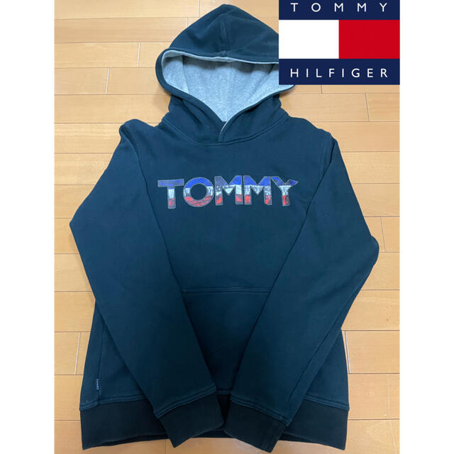 TOMMY HILFIGER(トミーヒルフィガー)のトミーヒルフィガー パーカー ブラック メンズのトップス(パーカー)の商品写真