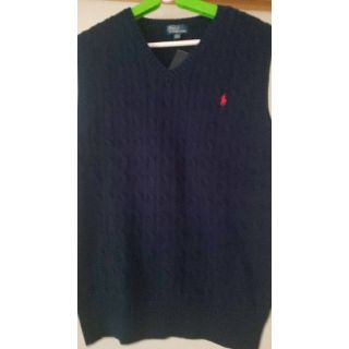 ポロラルフローレン(POLO RALPH LAUREN)の新品Ralph Laurenニットベスト170cm(ニット)