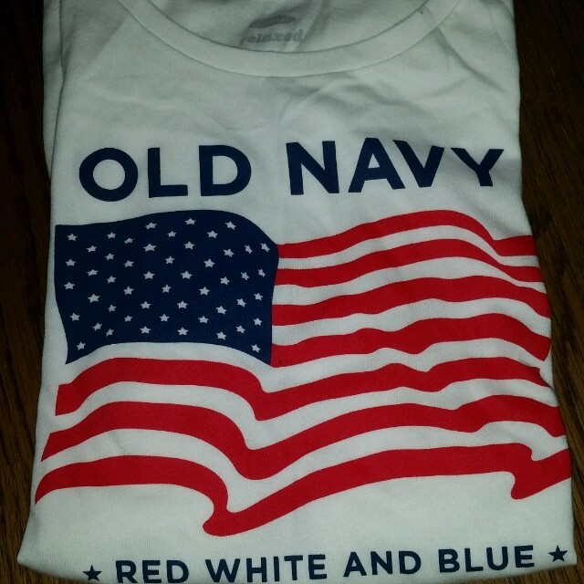Old Navy(オールドネイビー)の星条旗Tシャツ レディースのトップス(Tシャツ(半袖/袖なし))の商品写真