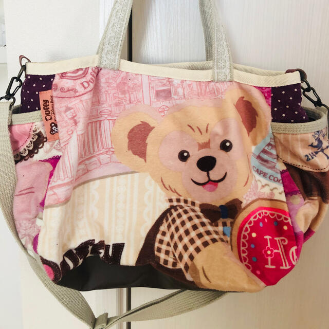 Disney(ディズニー)の【お買い得】ダッフィー  シェリーメイ  トートバッグ　ハンドメイド ハンドメイドのファッション小物(バッグ)の商品写真