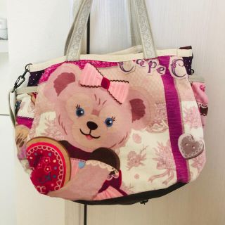 ディズニー(Disney)の【お買い得】ダッフィー  シェリーメイ  トートバッグ　ハンドメイド(バッグ)