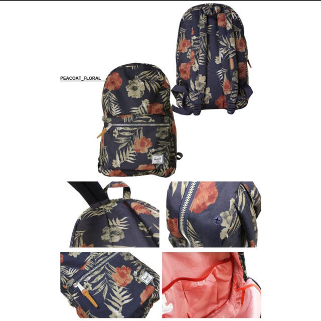 HERSCHEL(ハーシェル)のHERSCHEL SETTLEMENT FLORAL BACK PACK レディースのバッグ(リュック/バックパック)の商品写真