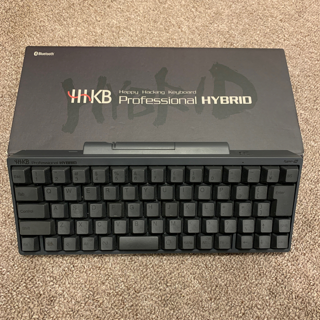 HHKB Professional HYBRID Type-S 日本語配列／墨PC/タブレット