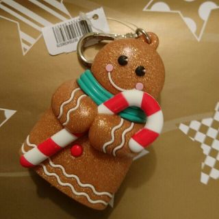 バスアンドボディーワークス(Bath & Body Works)のbath & body works ジェルホルダー gingerbread(キーホルダー)