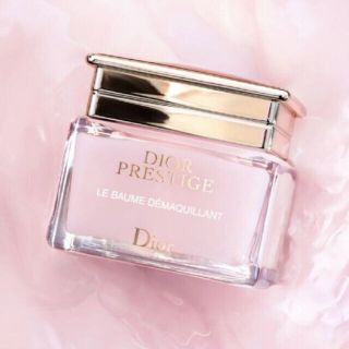 クリスチャンディオール(Christian Dior)の美品💕ディオール　プレステージ ル バーム デマキヤント  高保湿　薔薇(クレンジング/メイク落とし)