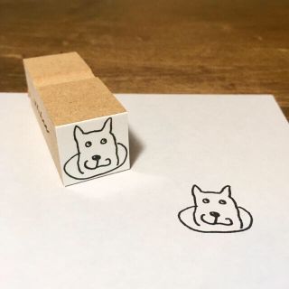 犬  クマ 2点セット スタンプ　はんこ(はんこ)