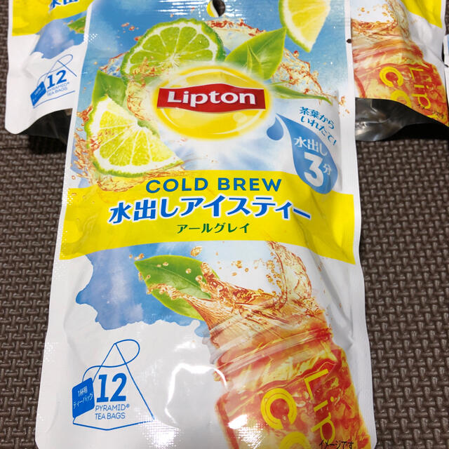 Unilever(ユニリーバ)のリプトン コールドブリュー アールグレイ ティーバッグ 4袋 食品/飲料/酒の飲料(茶)の商品写真
