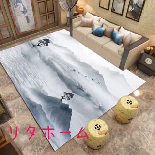 ラグカーペット ラグマッ160x230cm ホットカーペット対応 玄関マット(カーペット)