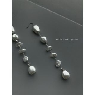 アメリヴィンテージ(Ameri VINTAGE)の再入荷　white pearl pierce(ピアス)