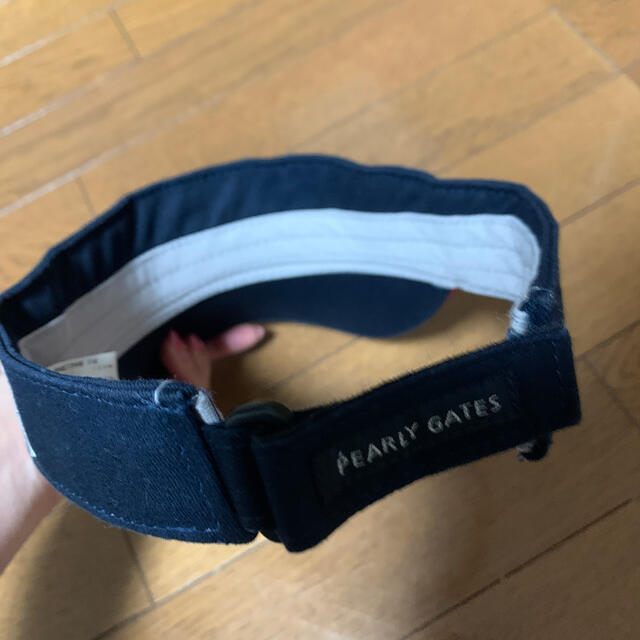 PEARLY GATES(パーリーゲイツ)のパーリーゲイツ  サンバイザー メンズの帽子(サンバイザー)の商品写真