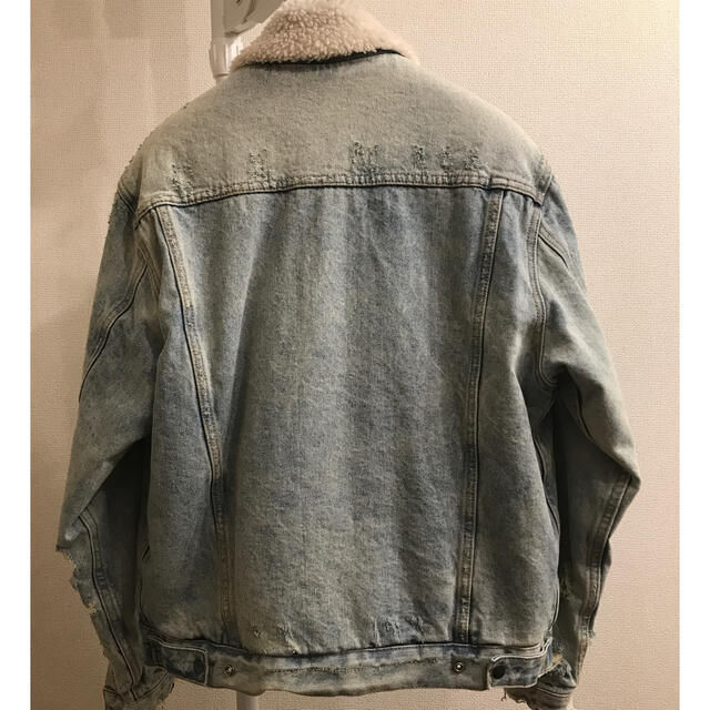 FEAR OF GOD(フィアオブゴッド)のたこ焼きマン様専用　miml ミニマル    デニム　ボア　ジャケット メンズのジャケット/アウター(Gジャン/デニムジャケット)の商品写真