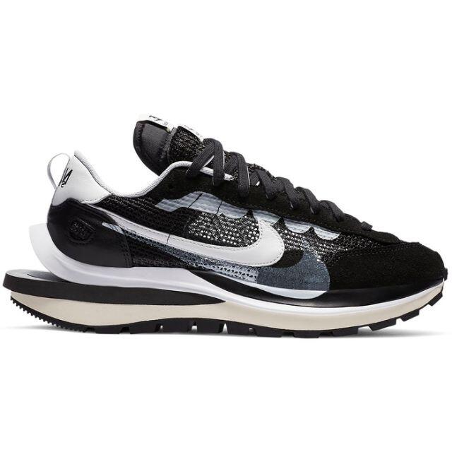 NIKE(ナイキ)の24.5 Nike Vaporwaffle sacai Black White レディースの靴/シューズ(スニーカー)の商品写真