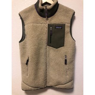 パタゴニア(patagonia)のpatagonia レトロx ベスト ベージュ✖️カーキ　サイズS(ベスト)